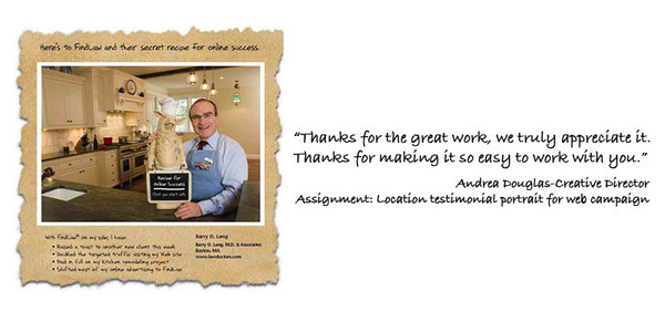  : Client Comments : Boston suburban commercial photography | Andy Caulfield Studio